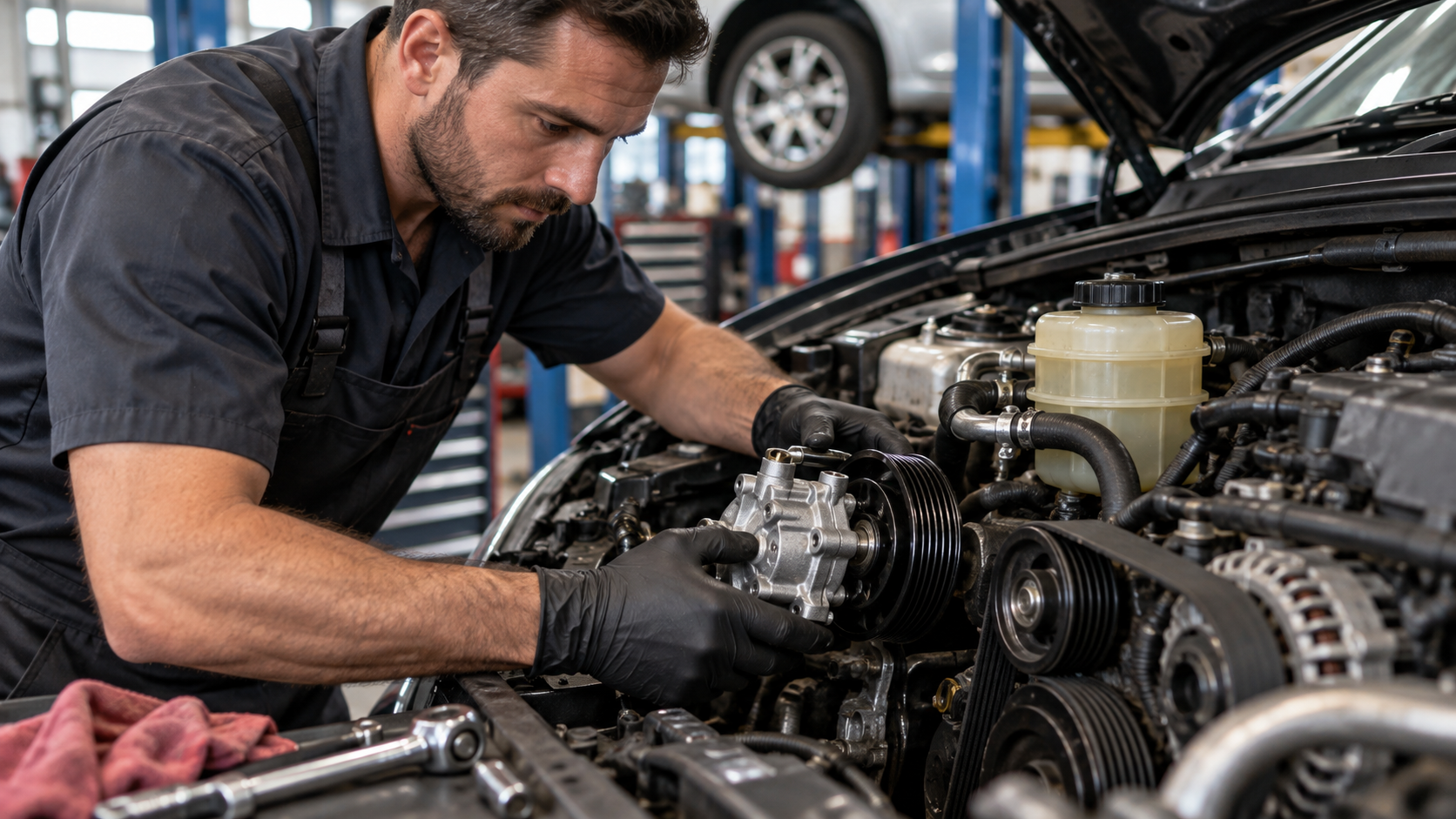 power steering pump replacement
